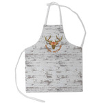 Floral Antler Kid's Apron - Small (Personalized)