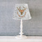 Floral Antler Poly Film Empire Lampshade - Lifestyle