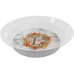 Floral Antler Melamine Bowl - 12 oz (Personalized)