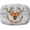 Floral Antler Melamine Platter (Personalized)