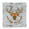 Floral Antler Party Favor Gift Bag - Gloss - Front