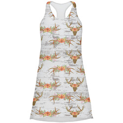 Floral Antler Racerback Dress - Small