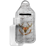 Floral Antler Hand Sanitizer & Keychain Holder - Large (Personalized)