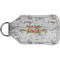 Floral Antler Sanitizer Holder Keychain - Small (Back)