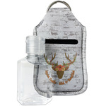 Floral Antler Hand Sanitizer & Keychain Holder (Personalized)