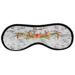 Floral Antler Sleeping Eye Masks - Large (Personalized)