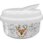 Floral Antler Snack Container (Personalized)