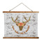 Floral Antler Wall Hanging Tapestry - Landscape - MAIN