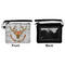 Floral Antler Wristlet ID Cases - Front & Back