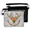 Floral Antler Wristlet ID Cases - MAIN