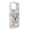 Floral Antler iPhone 13 Pro Max Case -  Angle