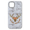 Floral Antler iPhone 14 Pro Max Tough Case - Back