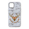 Floral Antler iPhone 14 Pro Tough Case - Back