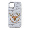 Floral Antler iPhone 14 Tough Case - Back