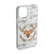 Floral Antler iPhone 15 Case - Angle