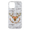 Floral Antler iPhone 15 Plus Case - Back