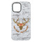 Floral Antler iPhone 15 Plus Tough Case - Back