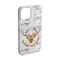 Floral Antler iPhone 15 Pro Case - Angle