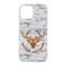 Floral Antler iPhone 15 Pro Case - Back