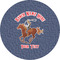 Western Ranch 3" Multipurpose Round Labels - Single Sticker