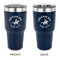 Western Ranch 30 oz Stainless Steel Ringneck Tumblers - Navy - Double Sided - APPROVAL