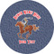 Western Ranch 5" Multipurpose Round Label - Single Sticker