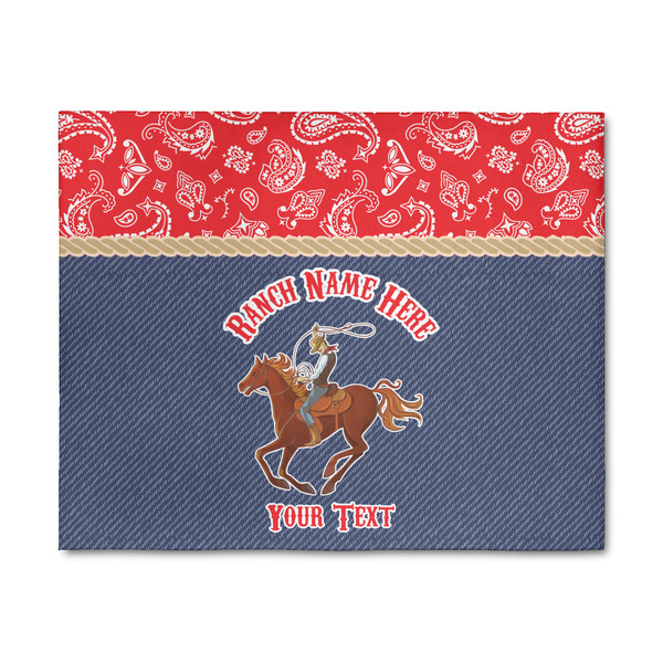 Custom Western Ranch 8' x 10' Patio Rug (Personalized)