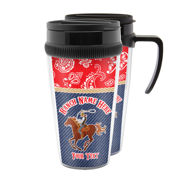 Custom Western Ranch Acrylic Travel Mug (Personalized)