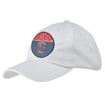 Western Ranch Baseball Cap - White (Personalized)