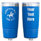 Western Ranch Blue Polar Camel Tumbler - 20oz - Double Sided - Approval