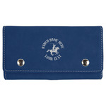 Western Ranch Cards & Dice Set - Navy Blue (Personalized)