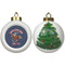 Western Ranch Ceramic Christmas Ornament - X-Mas Tree (APPROVAL)