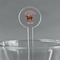 Western Ranch Clear Plastic 7" Stir Stick - Round - Main