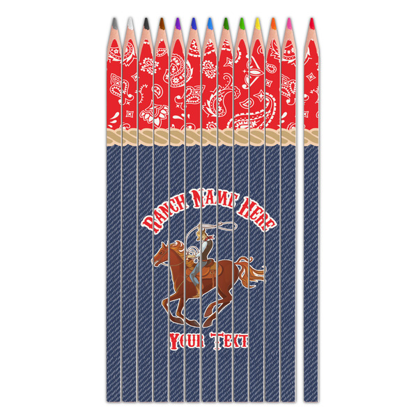 Custom Western Ranch Colored Pencils (Personalized)