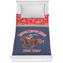 Western Ranch Comforter - Twin XL (Personalized)