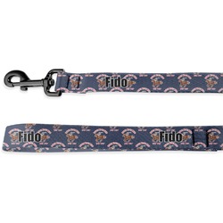 Western Ranch Deluxe Dog Leash - 4 ft (Personalized)
