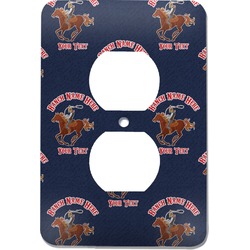 Western Ranch Electric Outlet Plate (Personalized)