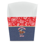 Western Ranch French Fry Favor Boxes (Personalized)