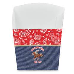 Western Ranch French Fry Favor Boxes (Personalized)