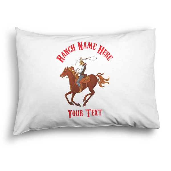 Custom Western Ranch Pillow Case - Standard - Graphic (Personalized)