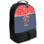 Western Ranch Backpacks - Black (Personalized)