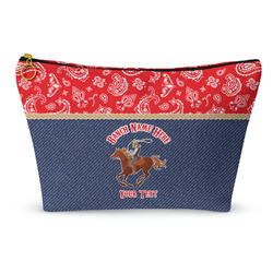 Western Ranch Makeup Bag - Small - 8.5"x4.5" (Personalized)