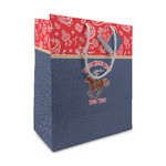 Western Ranch Medium Gift Bag (Personalized)