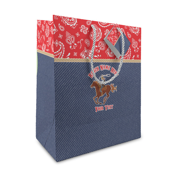 Custom Western Ranch Medium Gift Bag (Personalized)