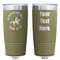 Western Ranch Olive Polar Camel Tumbler - 20oz - Double Sided - Approval