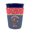 Western Ranch Party Cup Sleeves - without bottom - FRONT (on cup)