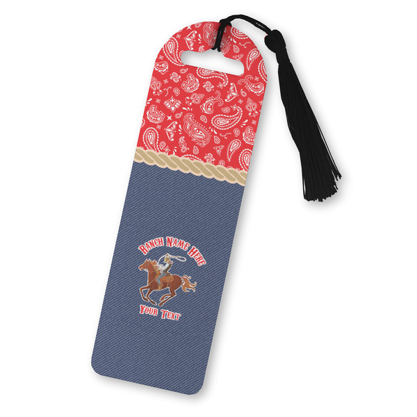 Custom Western Ranch Plastic Bookmark (Personalized)