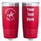 Western Ranch Red Polar Camel Tumbler - 20oz - Double Sided - Approval