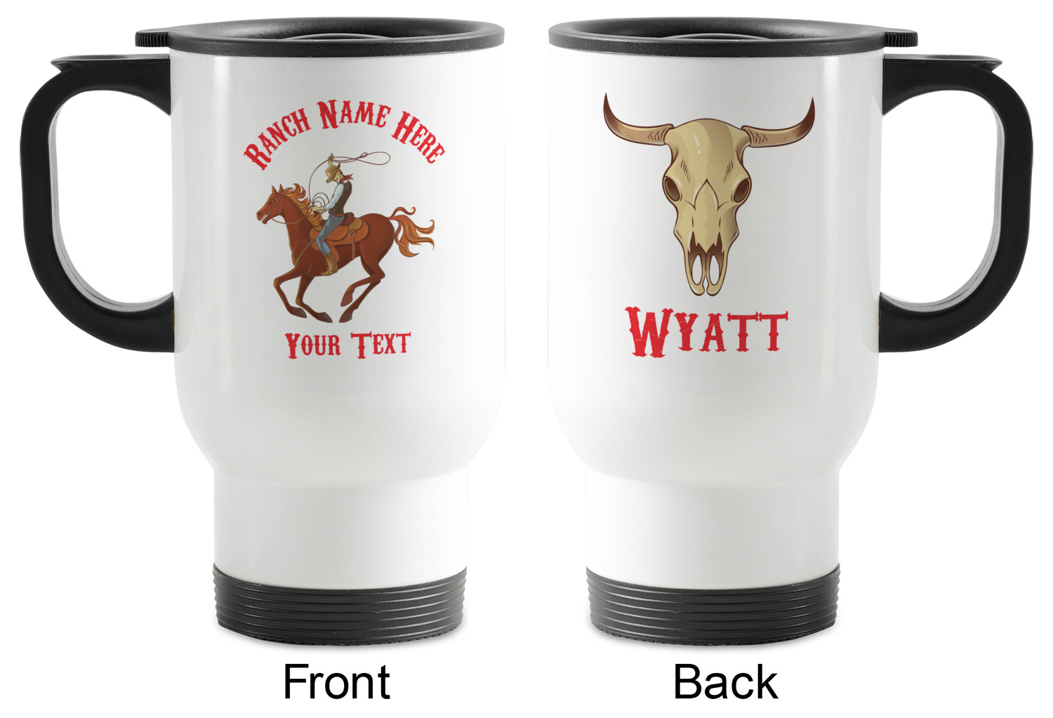 western travel mug