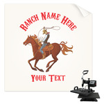 Western Ranch Sublimation Transfer (Personalized)